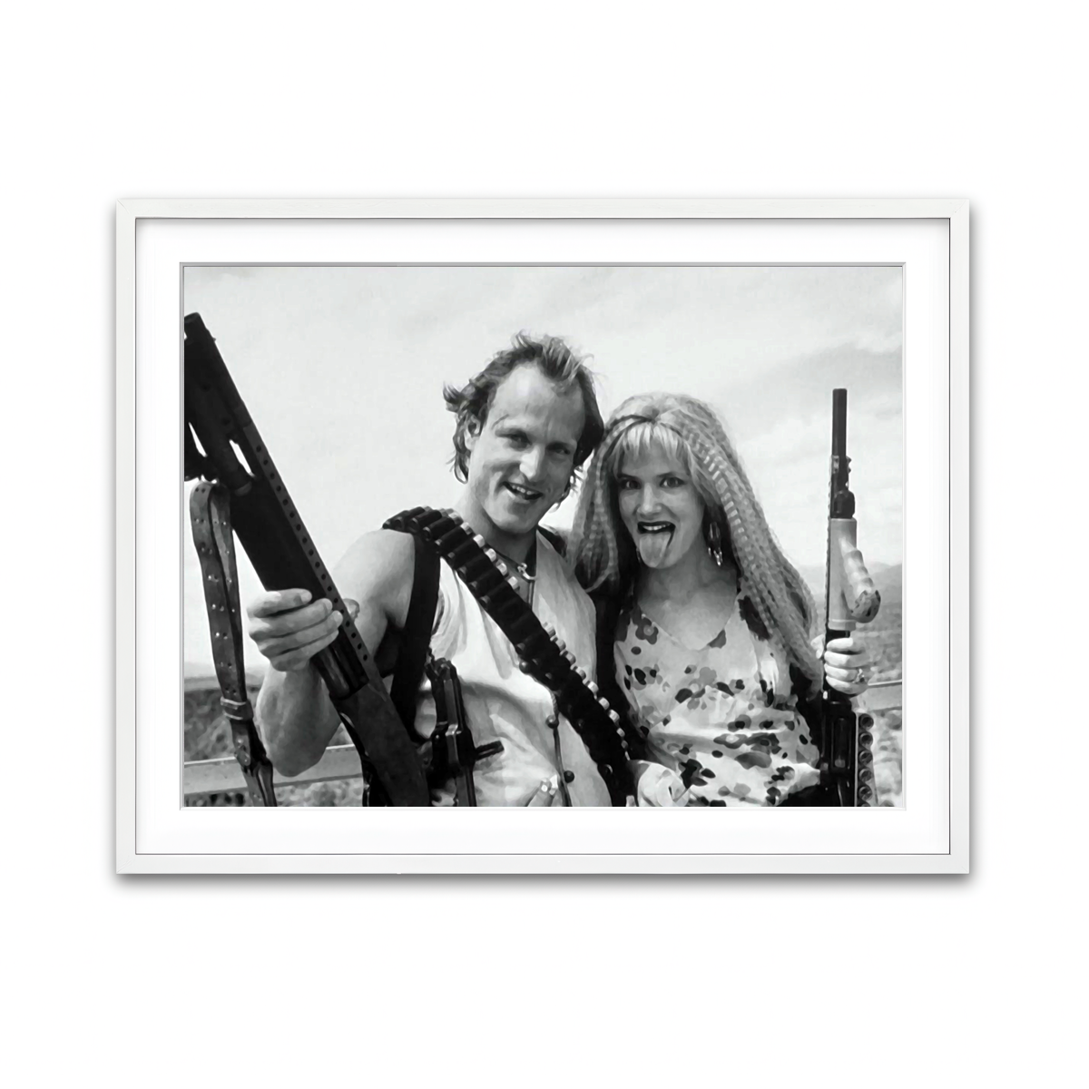 Framed Print 4x3 White