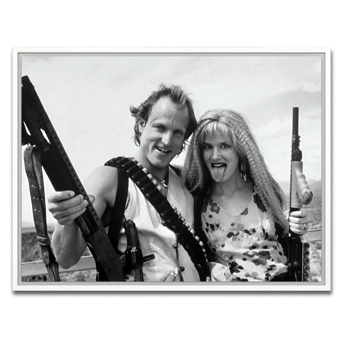 AUTO-MOCKUP WHITE | Natural Born Killers | 1 Piece | White Framed Canvas | group=4x3