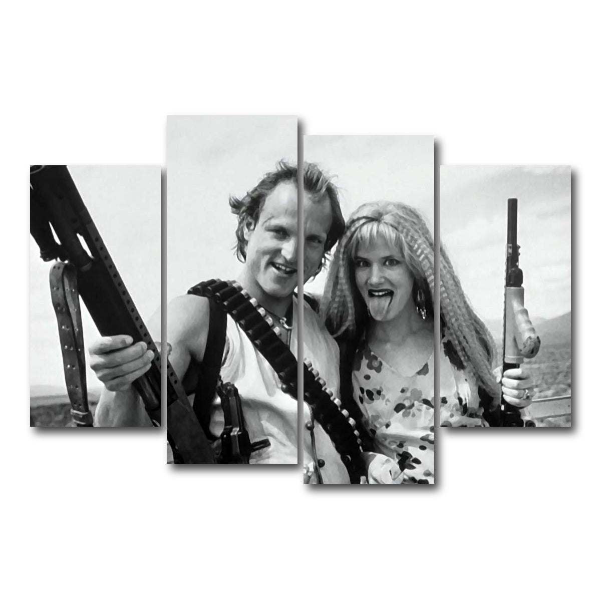 AUTO-MOCKUP WHITE | Natural Born Killers | 4 Piece | Gallery Wrap Canvas | group=4_short