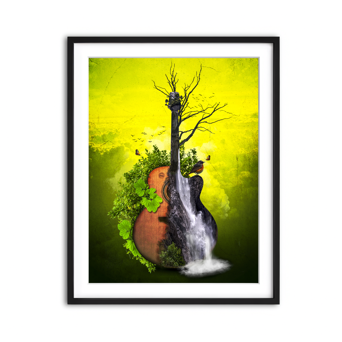 Framed Print 3x4 Black
