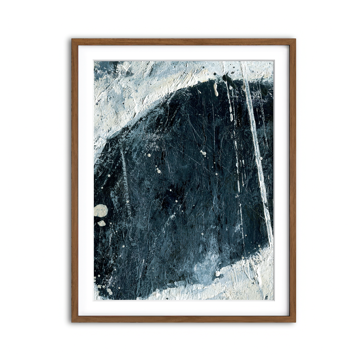 Framed Print 3x4 Walnut