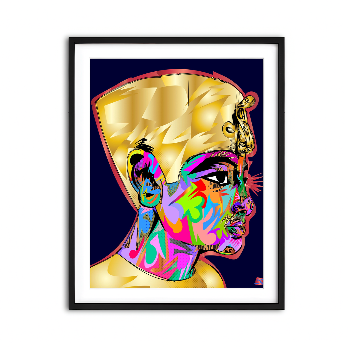 Framed Print 3x4 Black