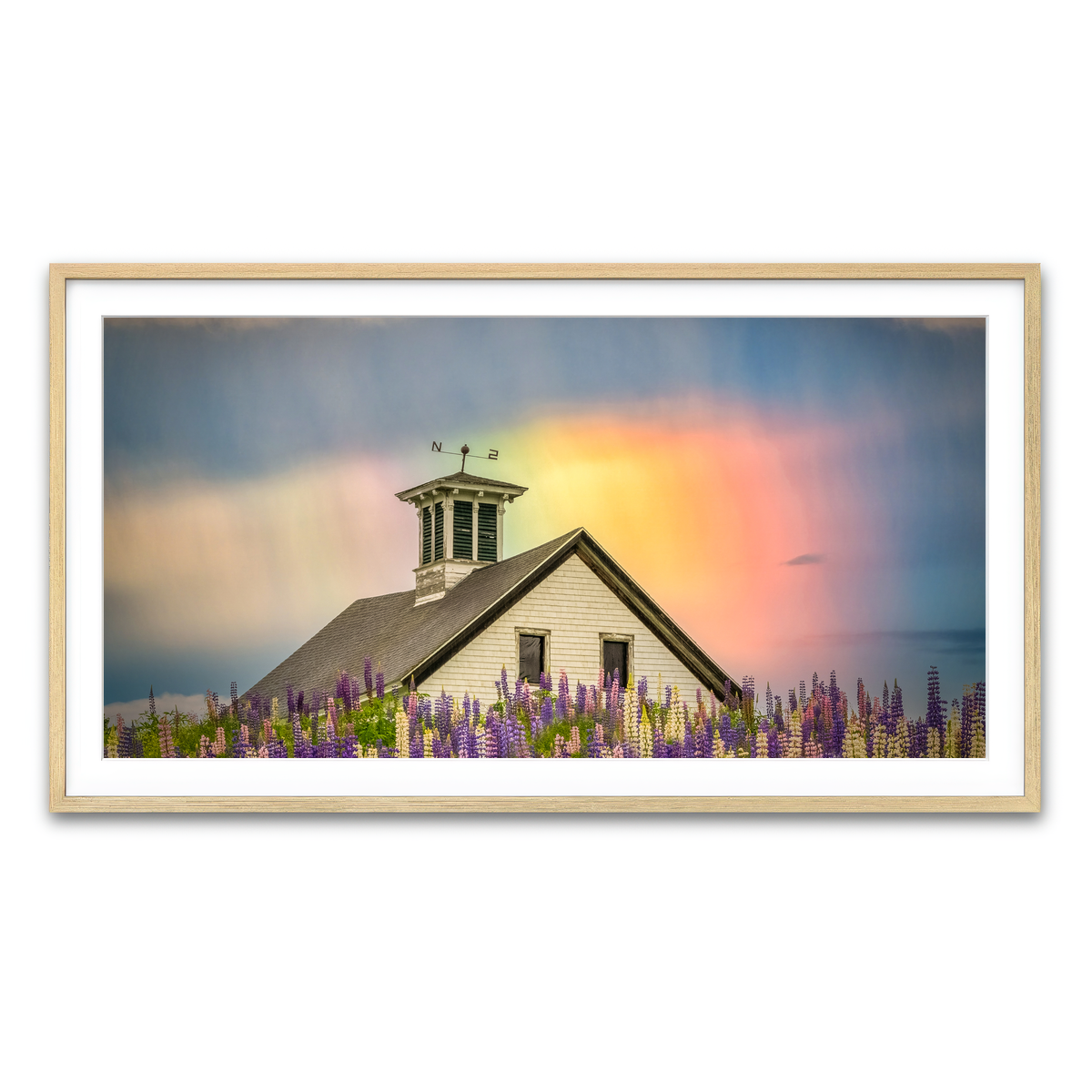 Framed Print 2x1 Natural