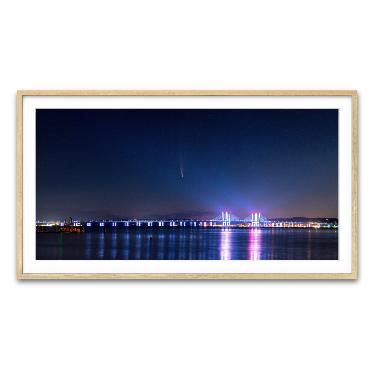 Framed Print 2x1 Natural