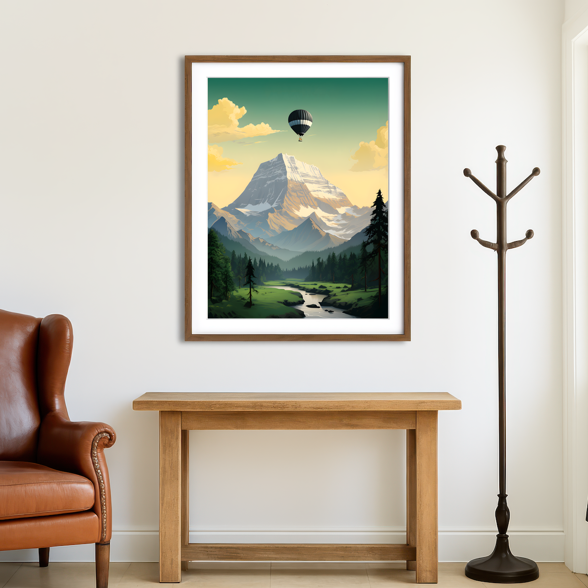 AUTO-MOCKUP ROOM | Nepal - Everest Wall Art