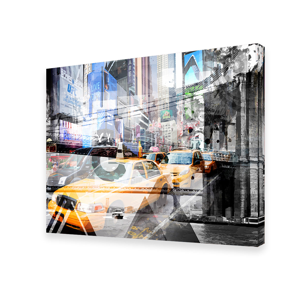 New York City Geometric Mix No. 9 Wall Art