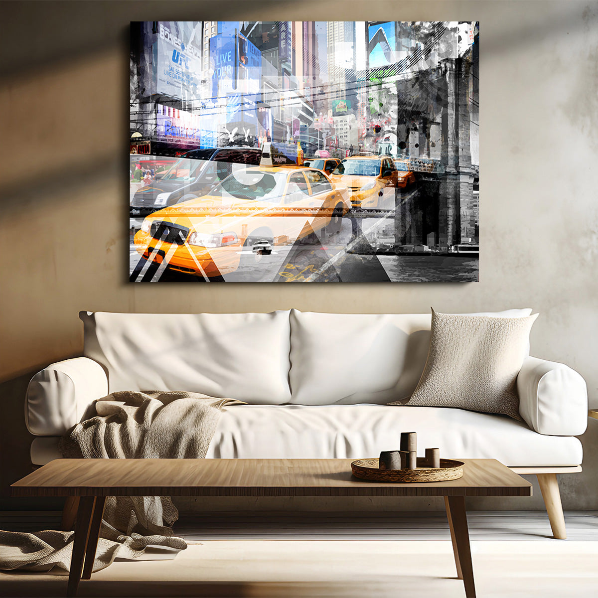 New York City Geometric Mix No. 9 Wall Art
