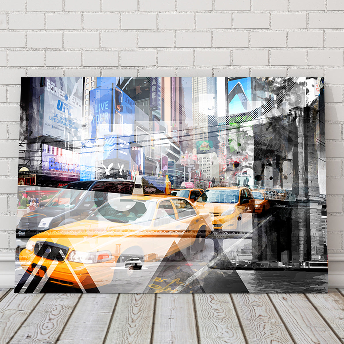 New York City Geometric Mix No. 9 Wall Art