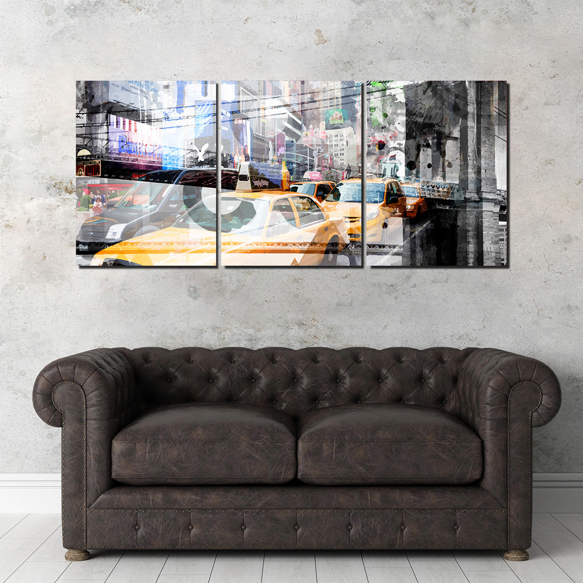 New York City Geometric Mix No. 9 Wall Art