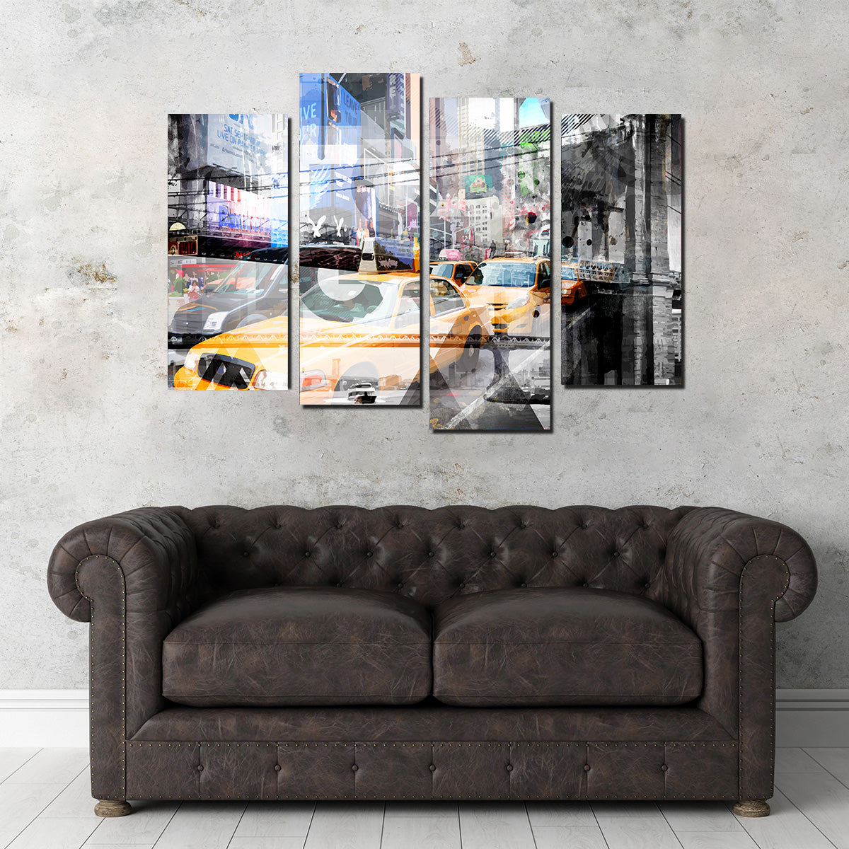 New York City Geometric Mix No. 9 Wall Art