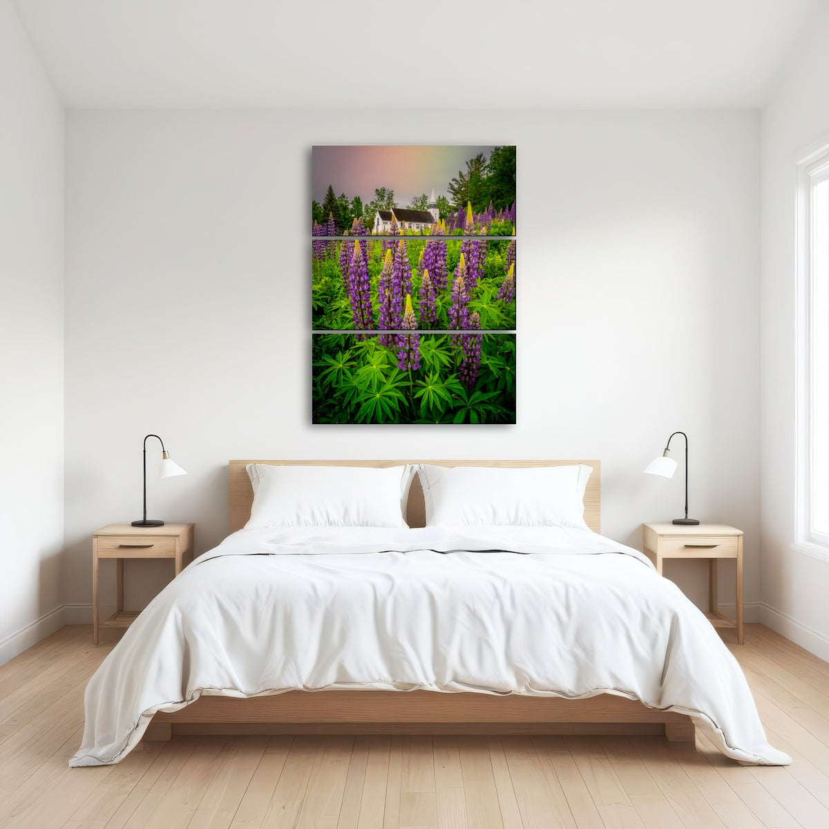 AUTO-MOCKUP ROOM | New Hampshire Lupines