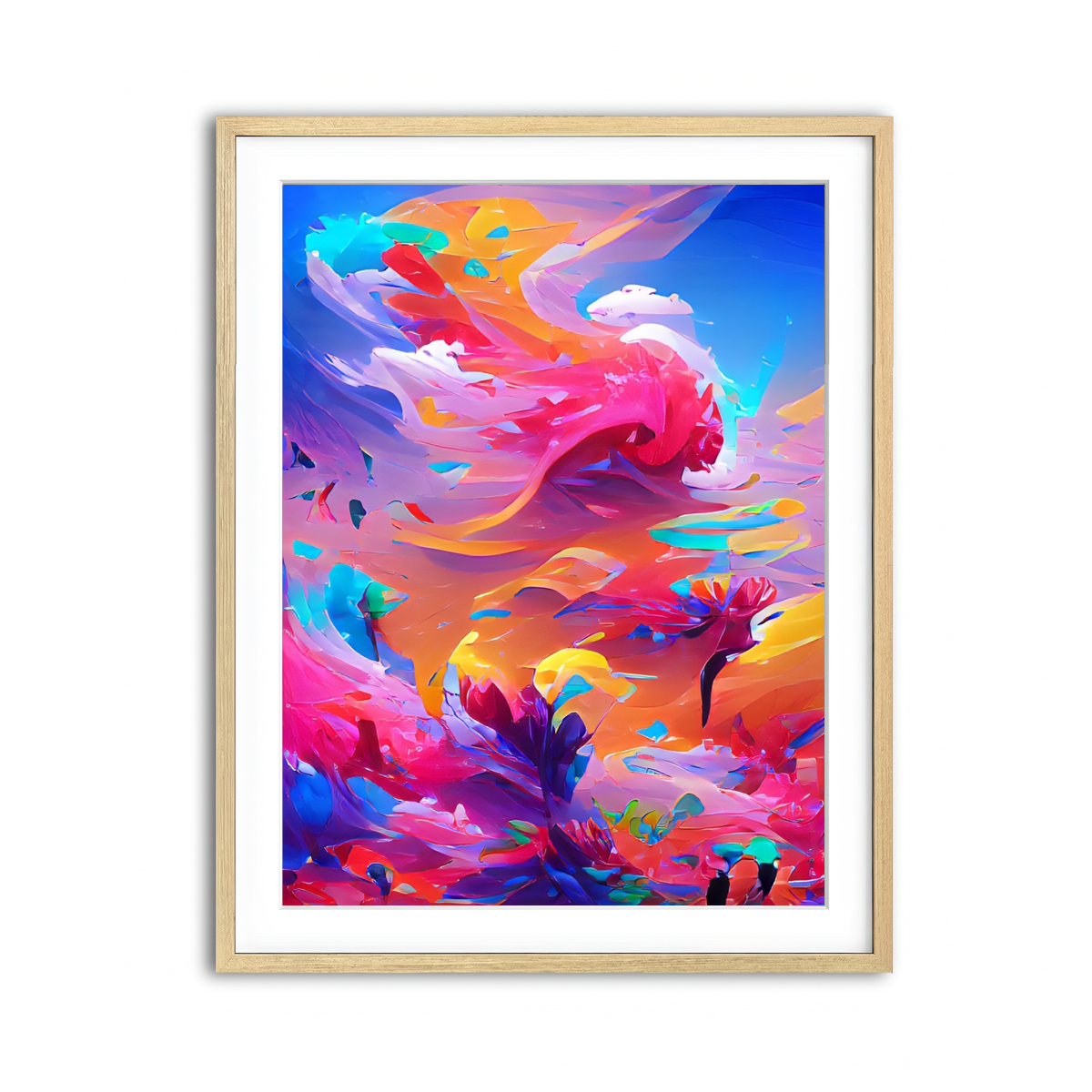 Framed Print 3x4 Natural