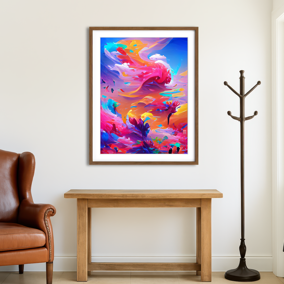 AUTO-MOCKUP ROOM | New World Wall Art