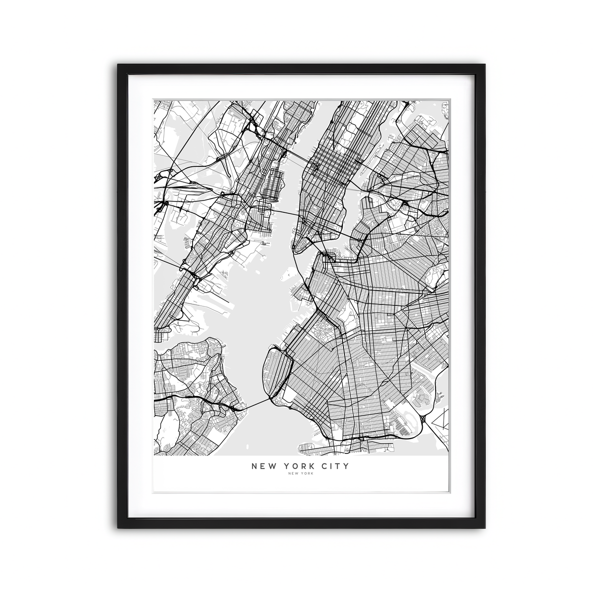 Framed Print 3x4 Black