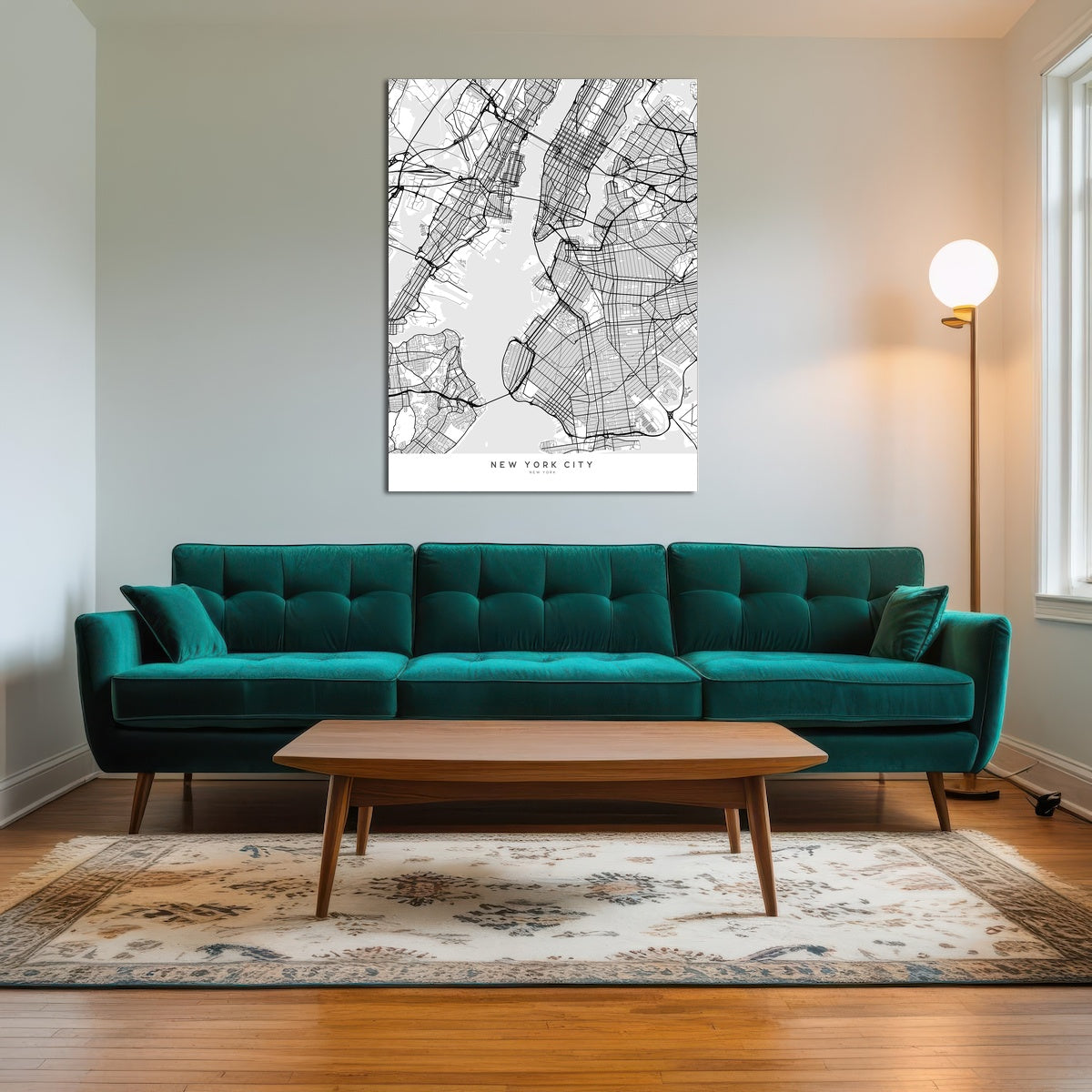 AUTO-MOCKUP ROOM | New York City Map