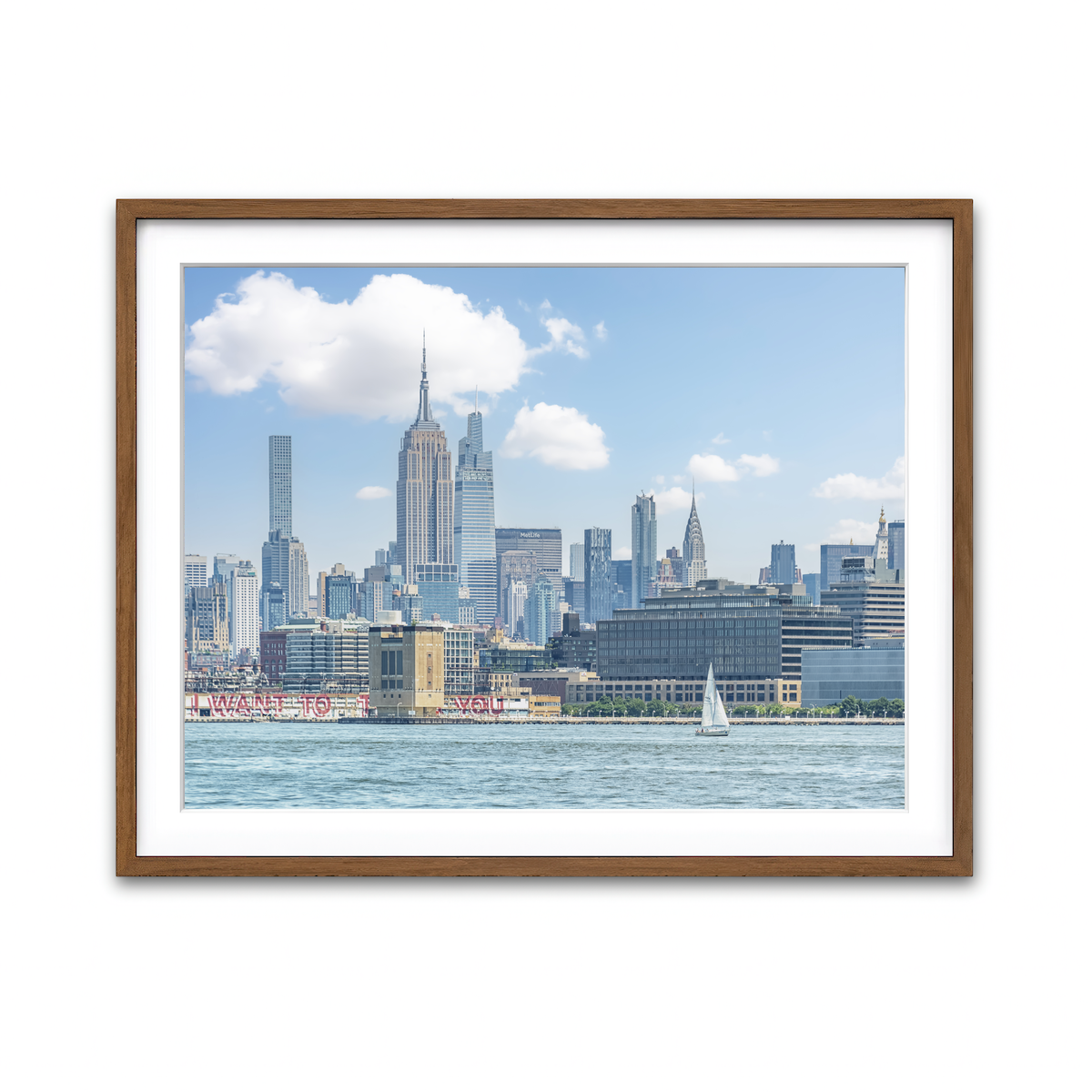 Framed Print 4x3 Walnut