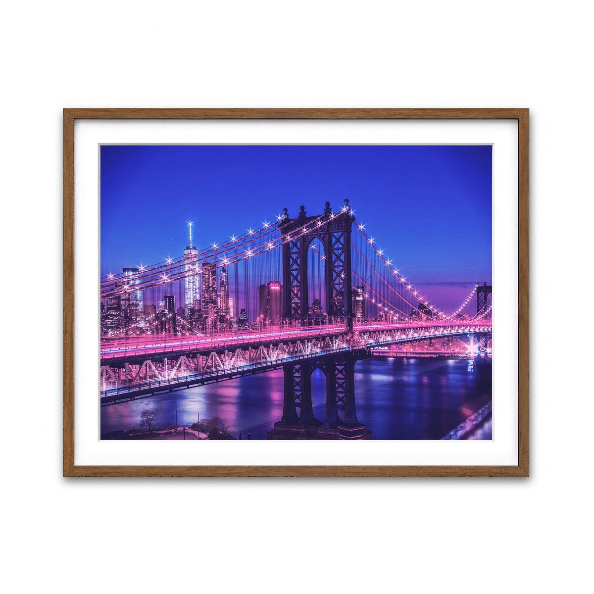 Framed Print 4x3 Walnut