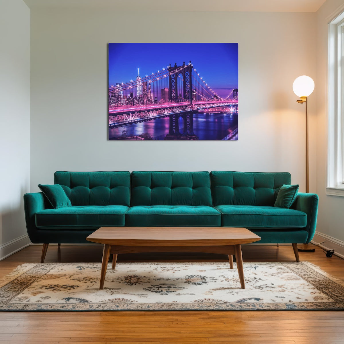AUTO-MOCKUP ROOM | New York Manhattan Bridge