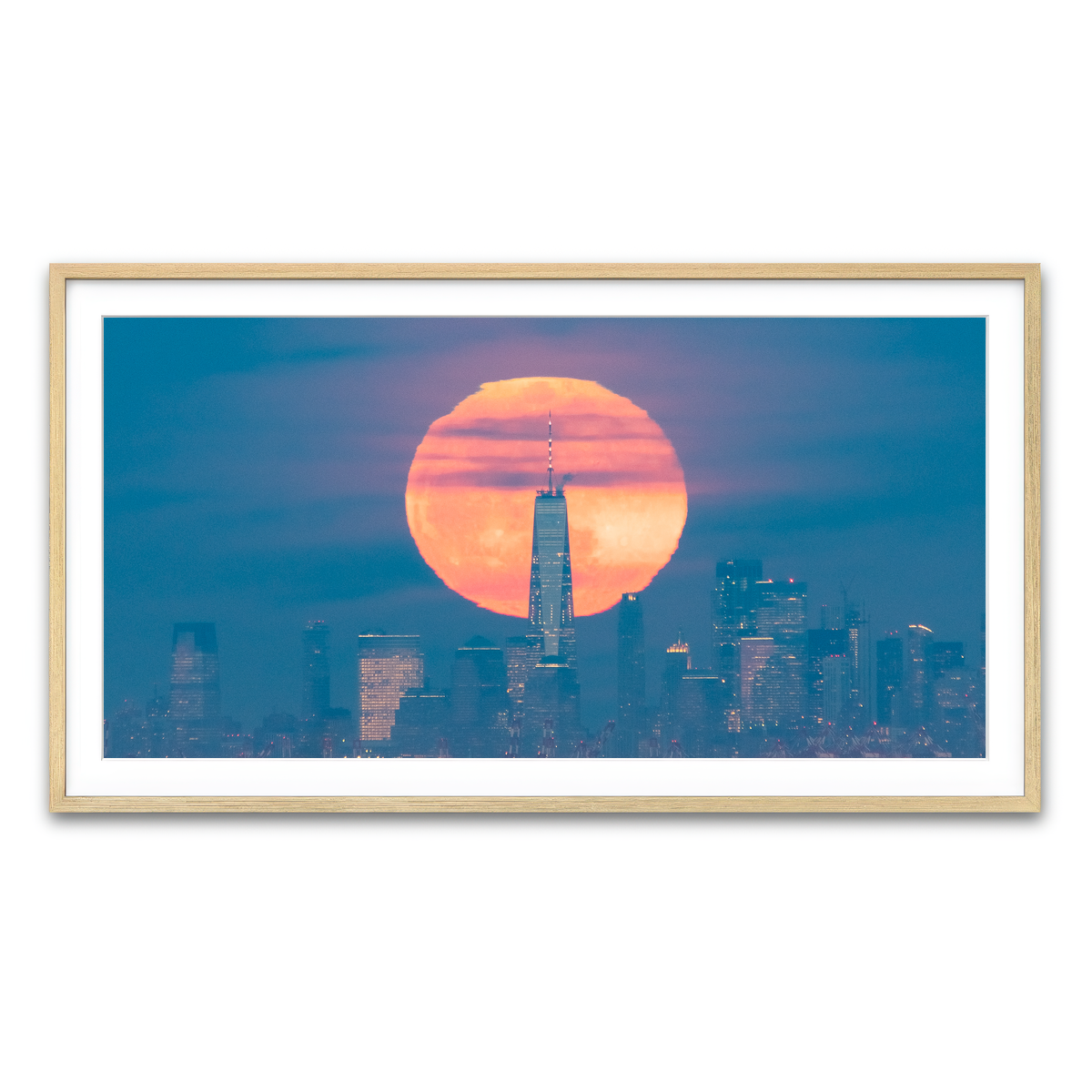 Framed Print 2x1 Natural