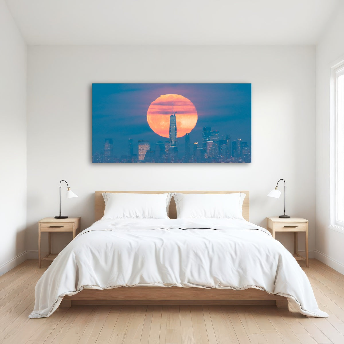 AUTO-MOCKUP ROOM | New York Sun Skyline
