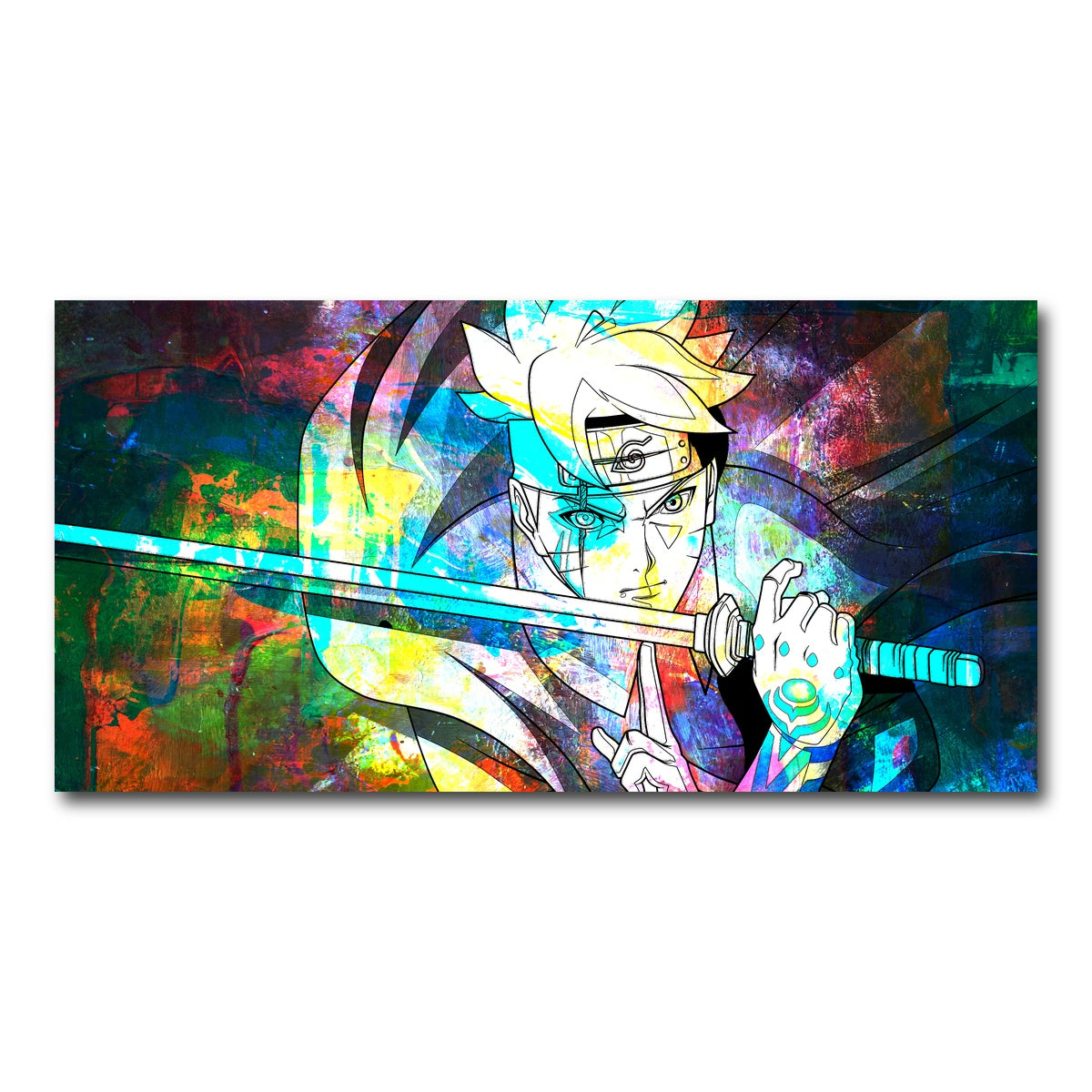 AUTO-MOCKUP WHITE | Next Generations Katana | 1 Piece | Gallery Wrap Canvas | group=2x1