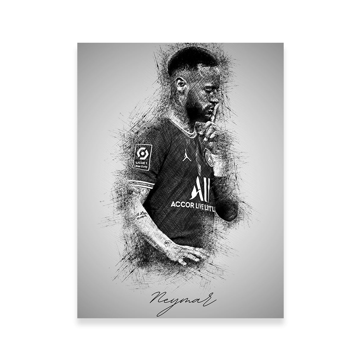 Neymar Wall Art