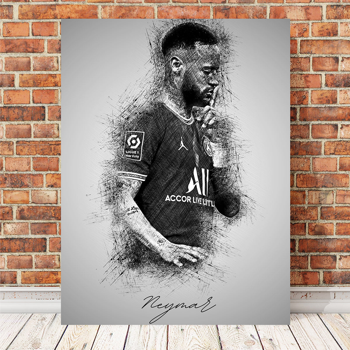 Neymar Wall Art