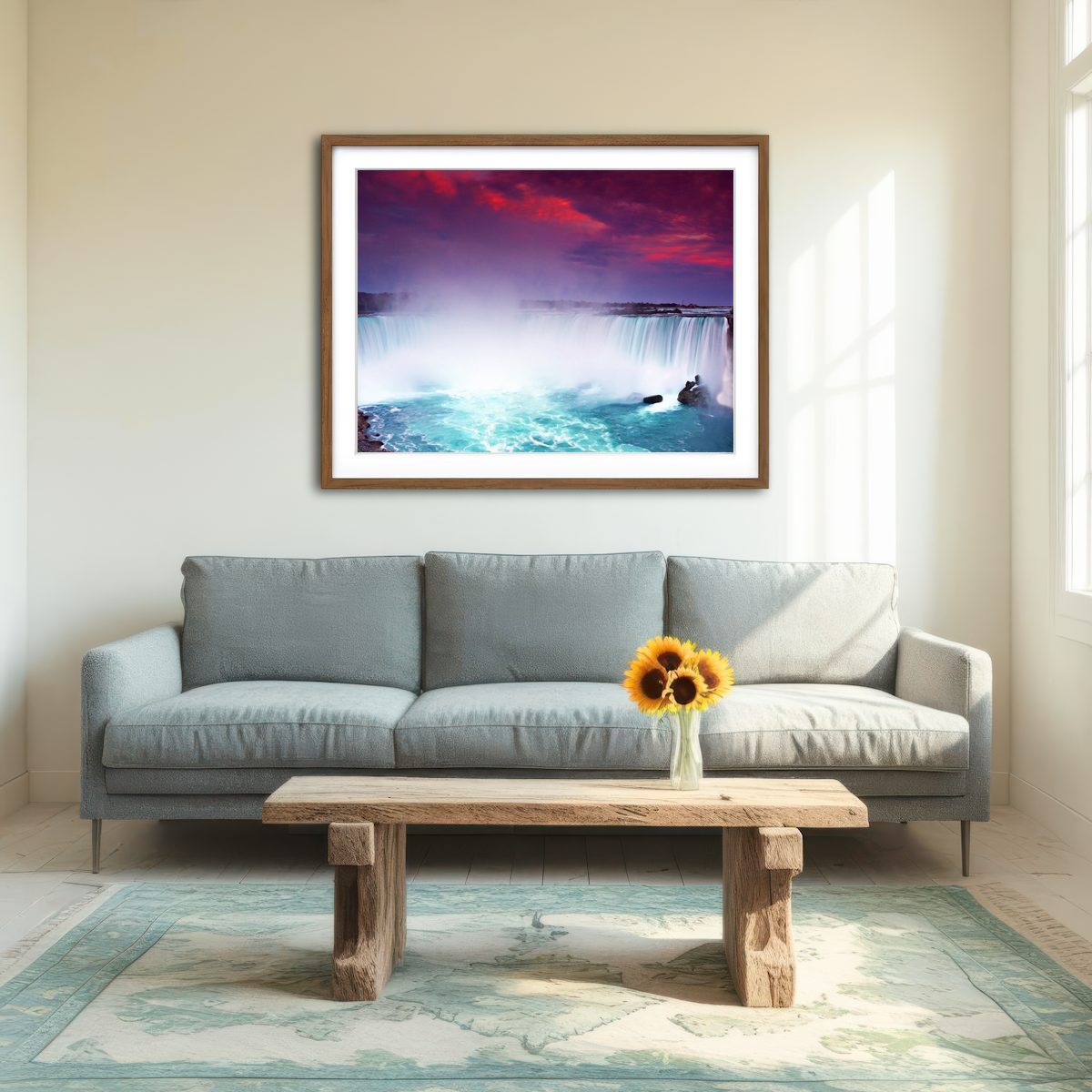 AUTO-MOCKUP ROOM | Niagara Falls Wall Art