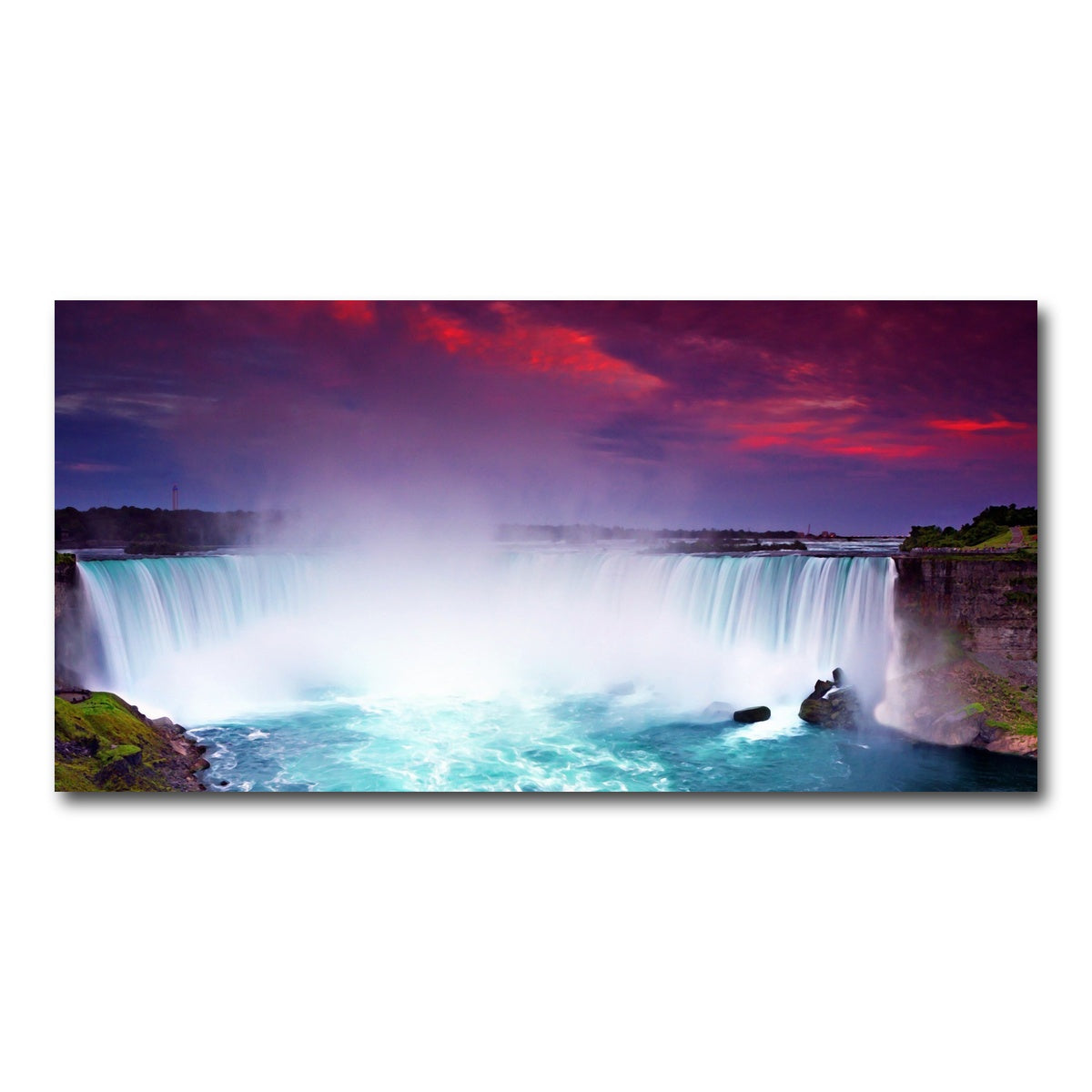 AUTO-MOCKUP WHITE | Niagara Falls | 1 Piece | Gallery Wrap Canvas | group=2x1