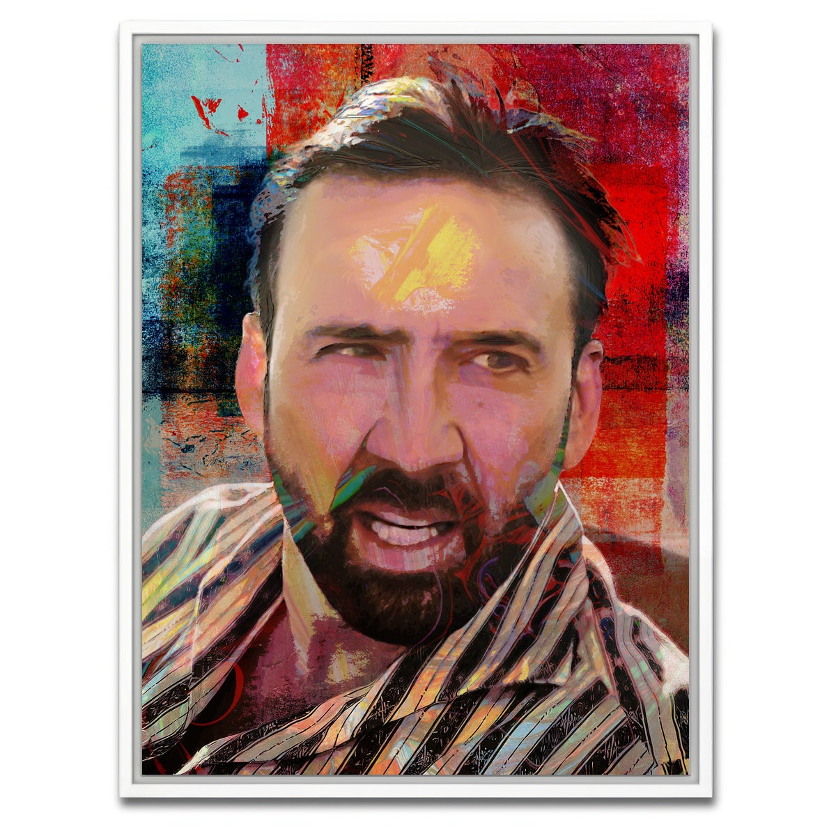 AUTO-MOCKUP WHITE | Nic | 1 Piece | White Framed Canvas | group=3x4