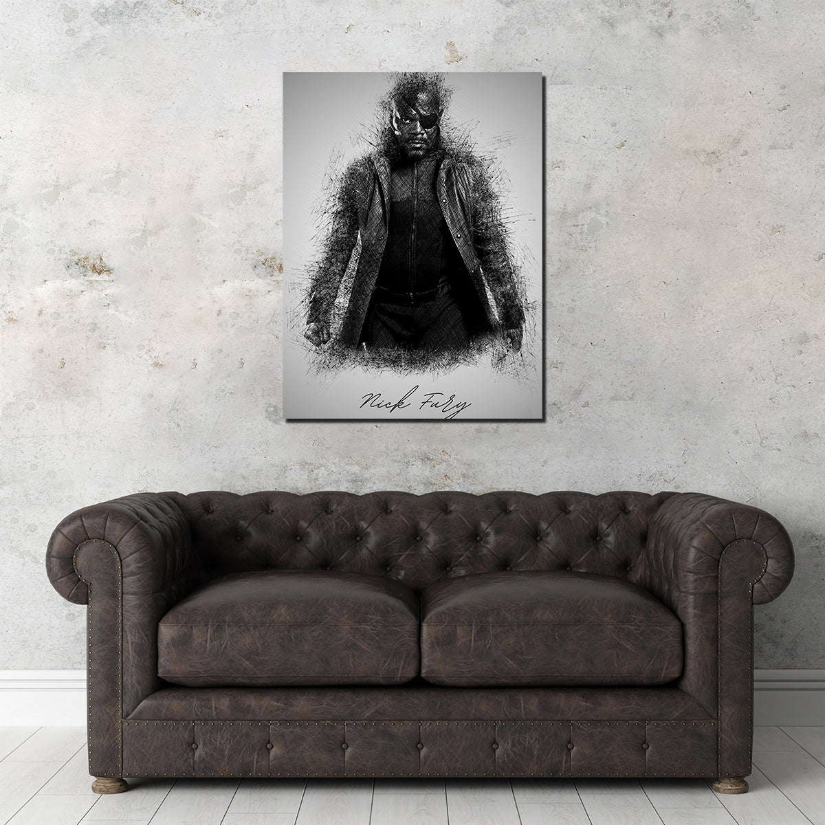 Nick Fury Wall Art