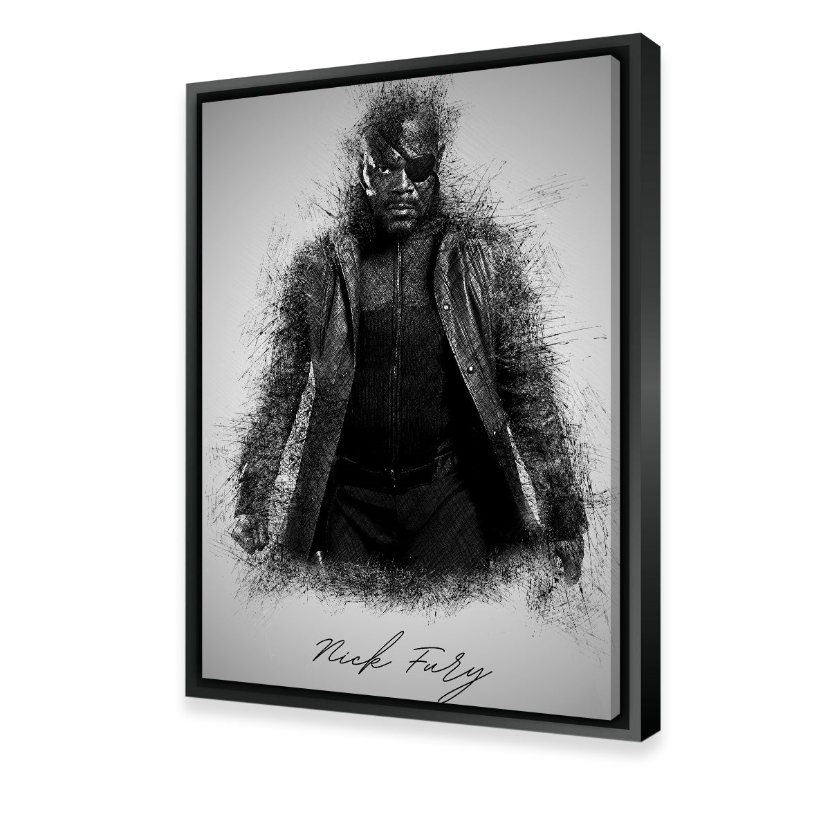 Nick Fury Wall Art