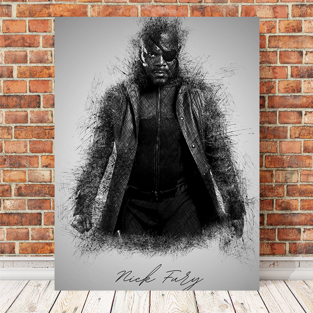 Nick Fury Wall Art