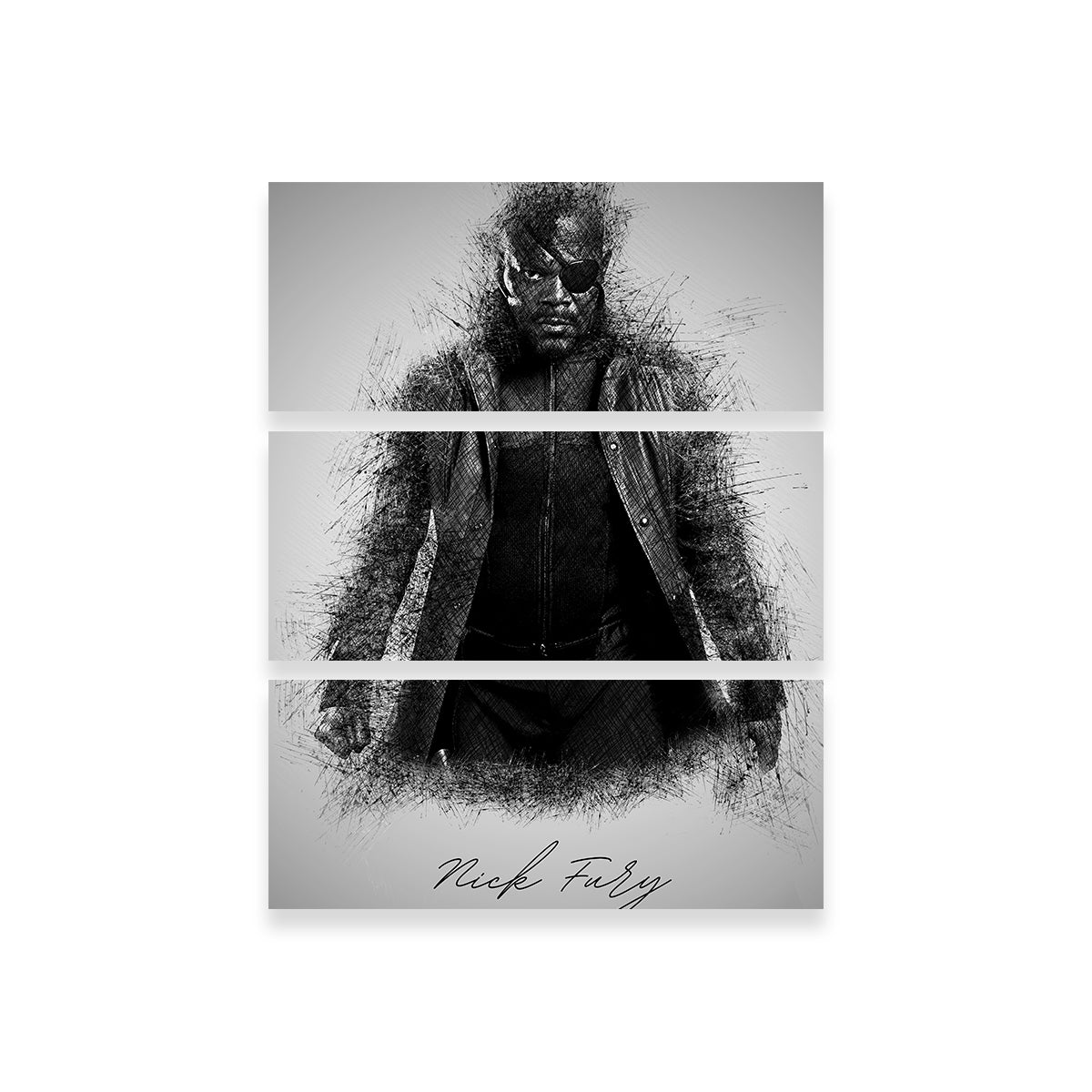 Nick Fury Wall Art