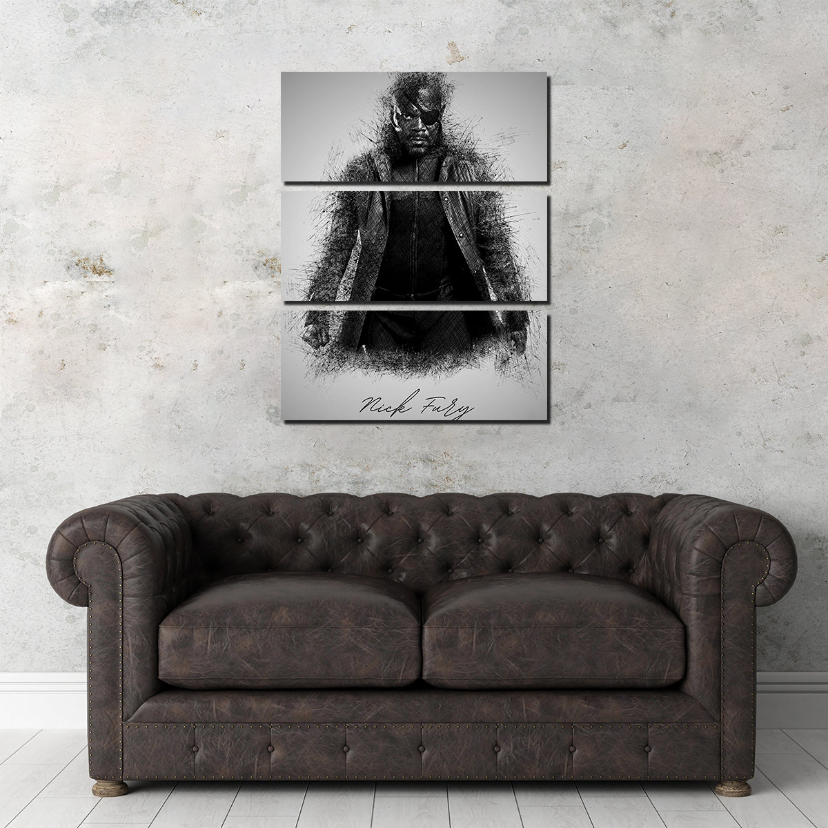 Nick Fury Wall Art