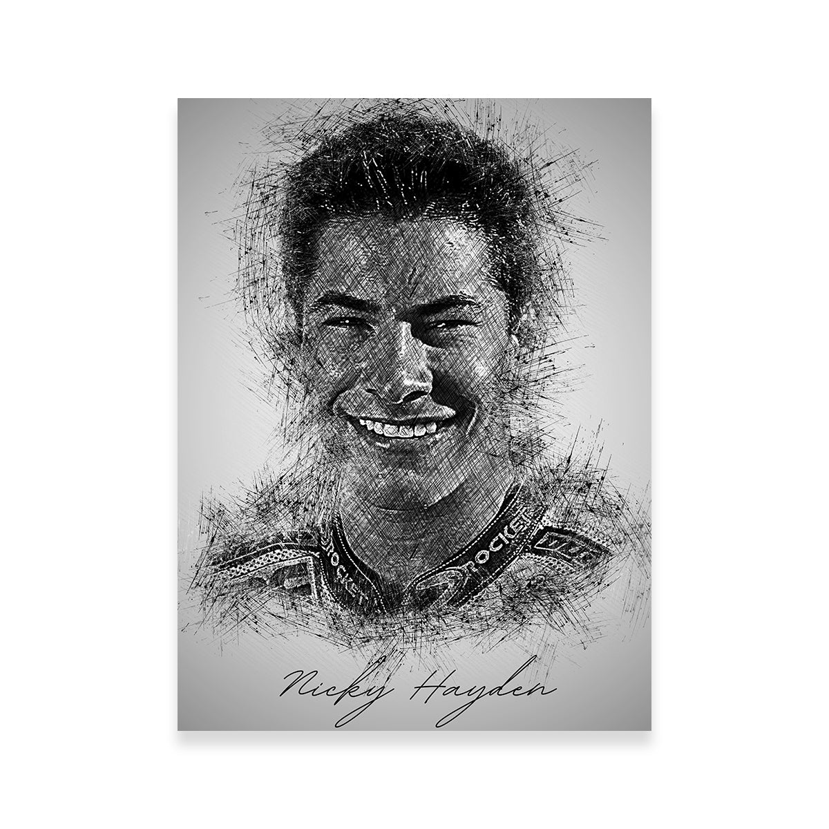 Nicky Hayden Wall Art