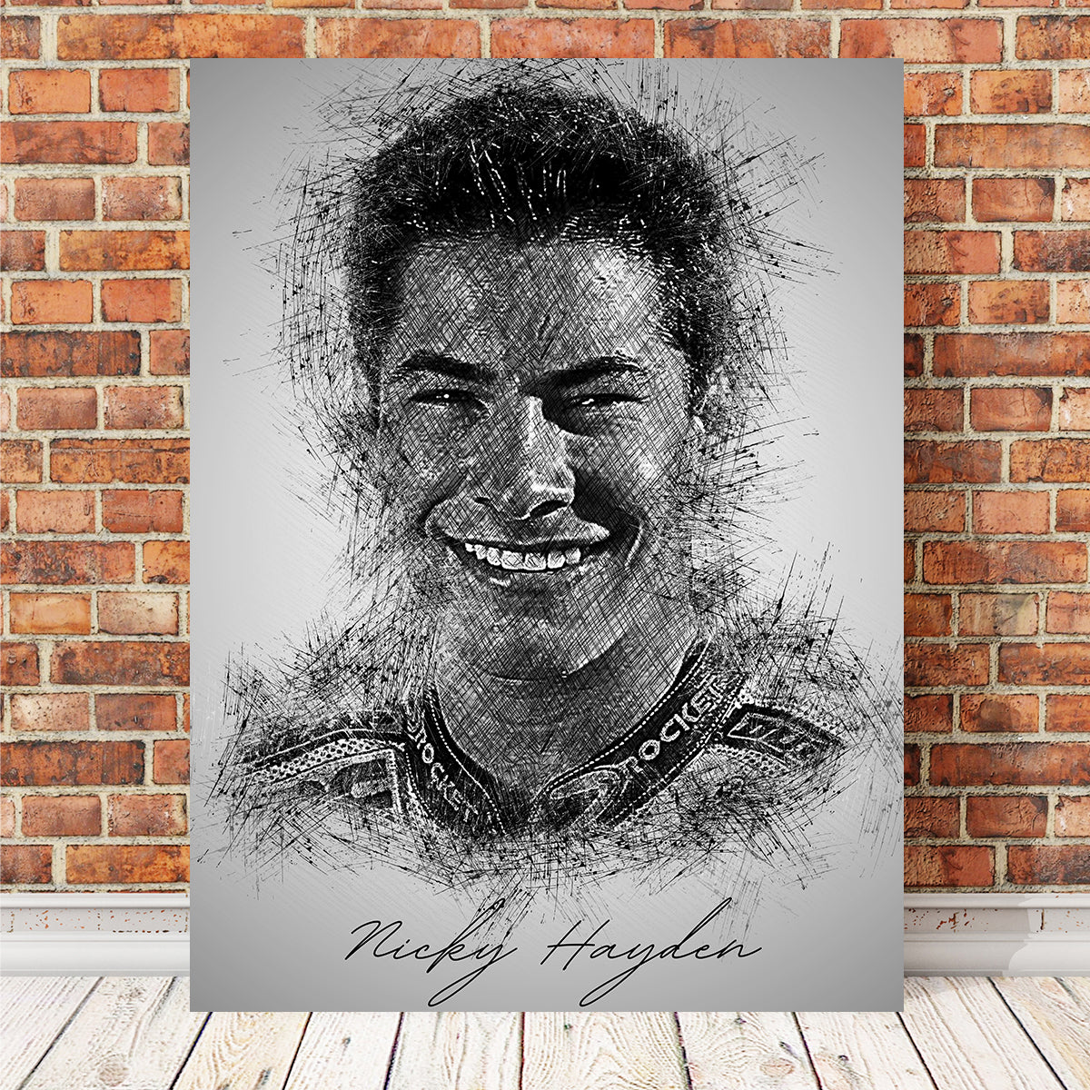 Nicky Hayden Wall Art