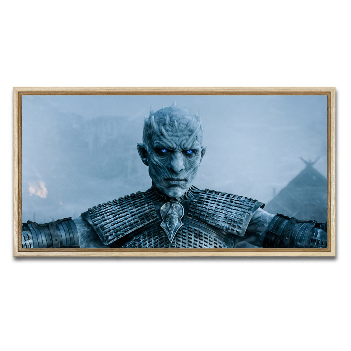 AUTO-MOCKUP WHITE | Night King | 1 Piece | Natural Framed Canvas | group=2x1