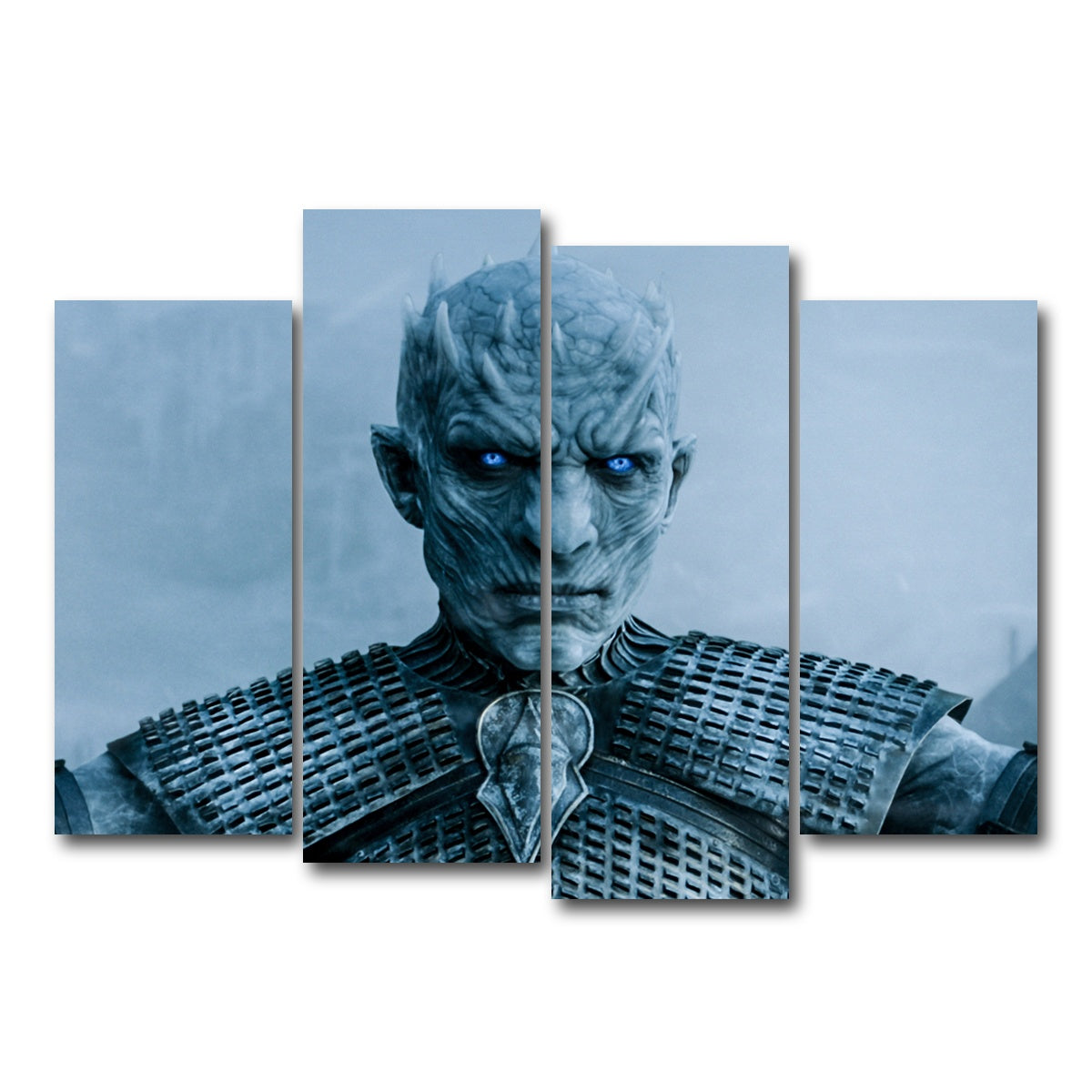 AUTO-MOCKUP WHITE | Night King | 4 Piece | Gallery Wrap Canvas | group=4_normal