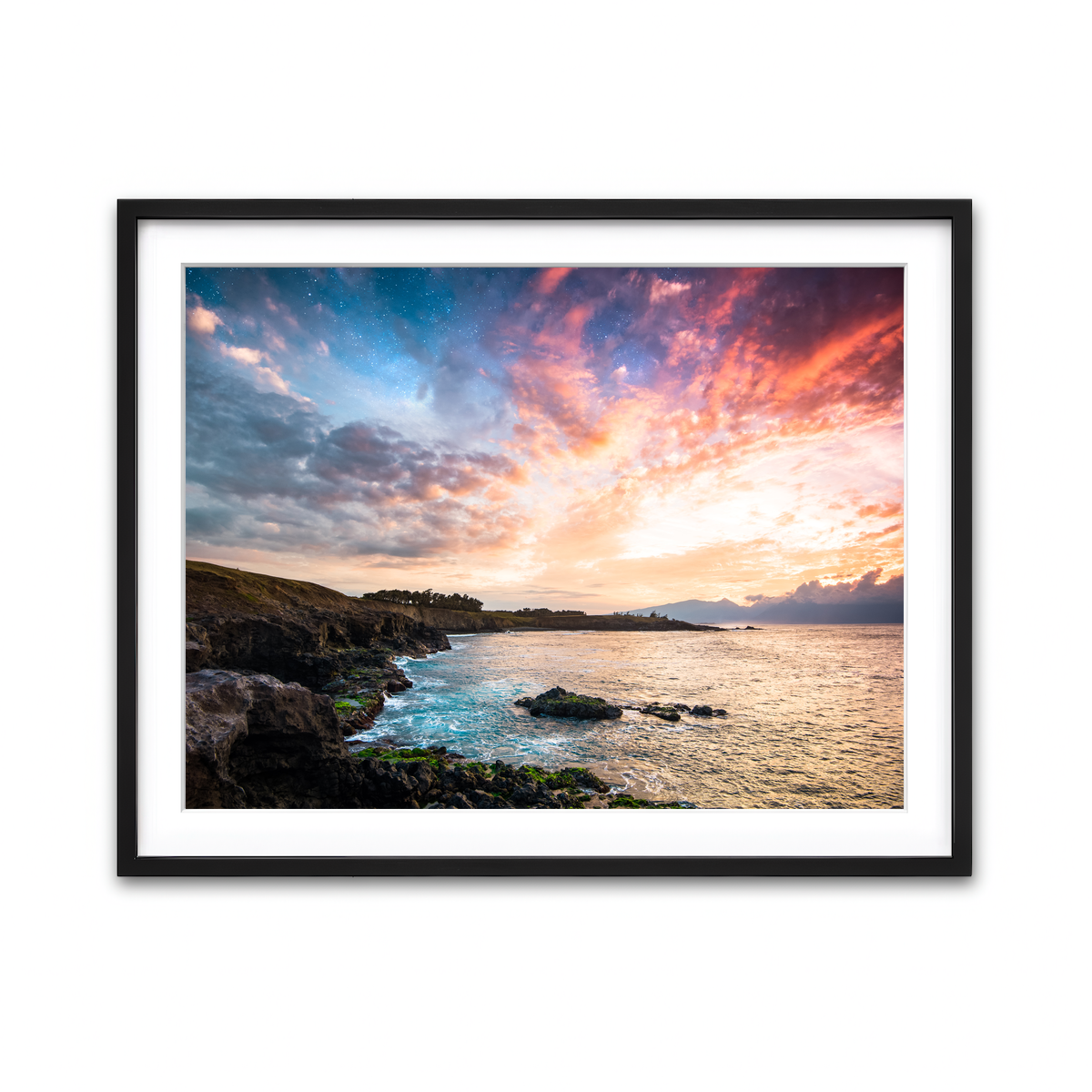 Framed Print 4x3 Black