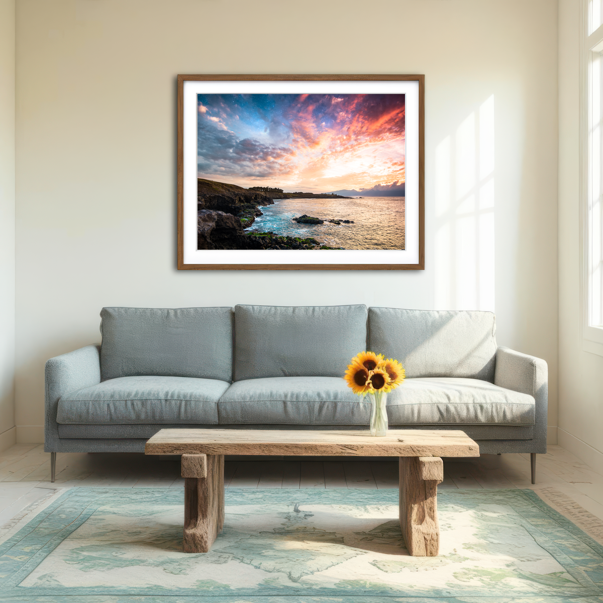 AUTO-MOCKUP ROOM | Night and Day Wall Art