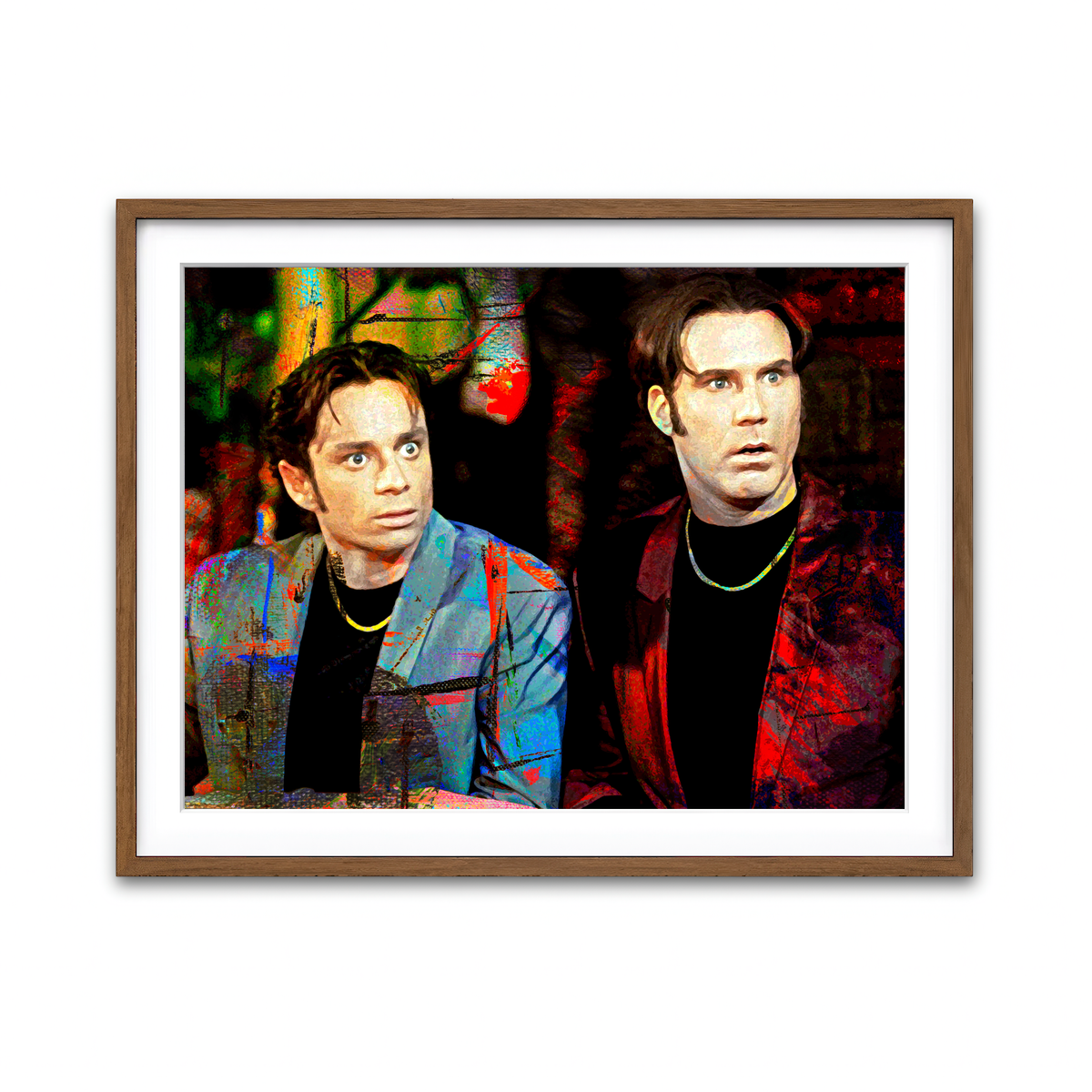 Framed Print 4x3 Walnut