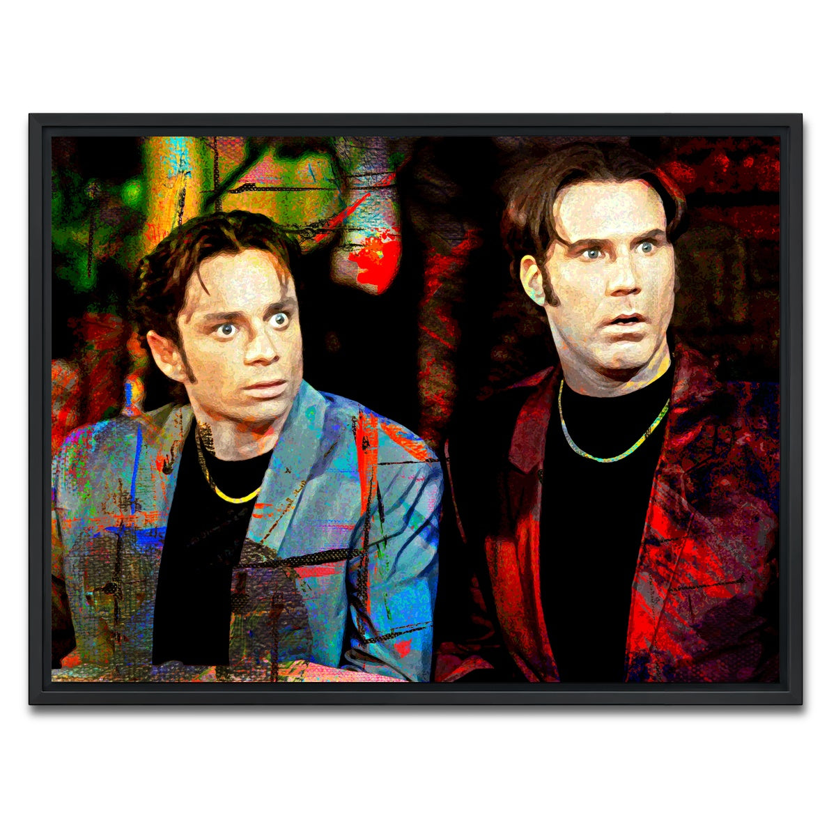 AUTO-MOCKUP WHITE | Night at the Roxbury | 1 Piece | Black Framed Canvas | group=4x3