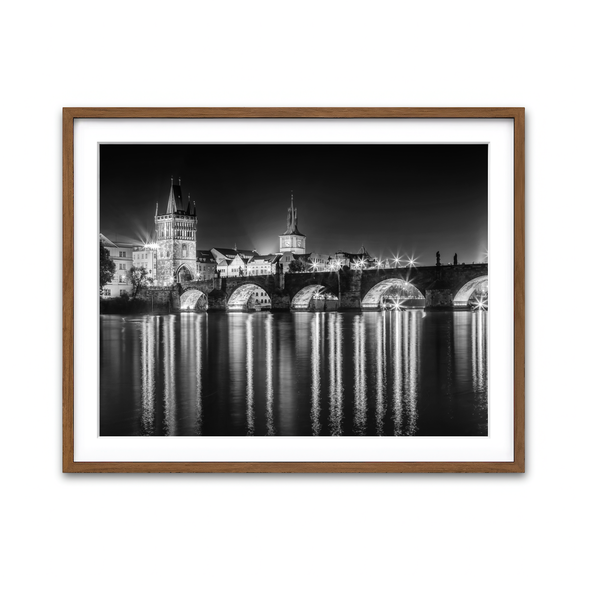 Framed Print 4x3 Walnut