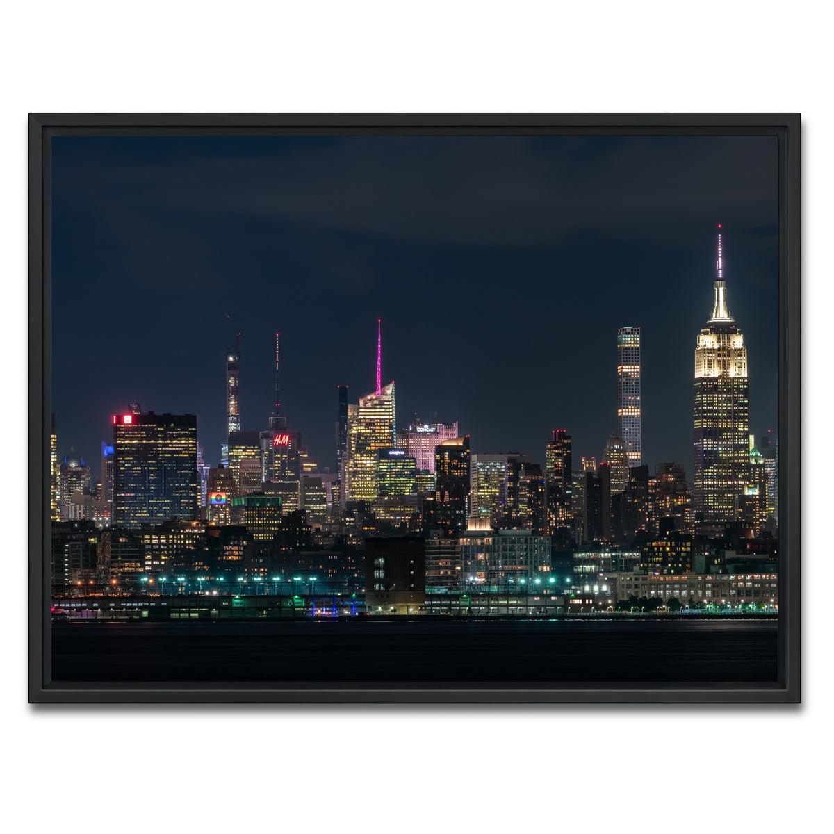 AUTO-MOCKUP WHITE | Nightlight | 1 Piece | Black Framed Canvas | group=4x3
