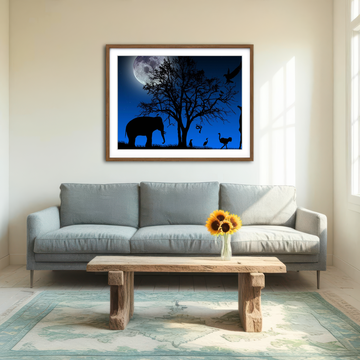 AUTO-MOCKUP ROOM | Nights in Africa Wall Art