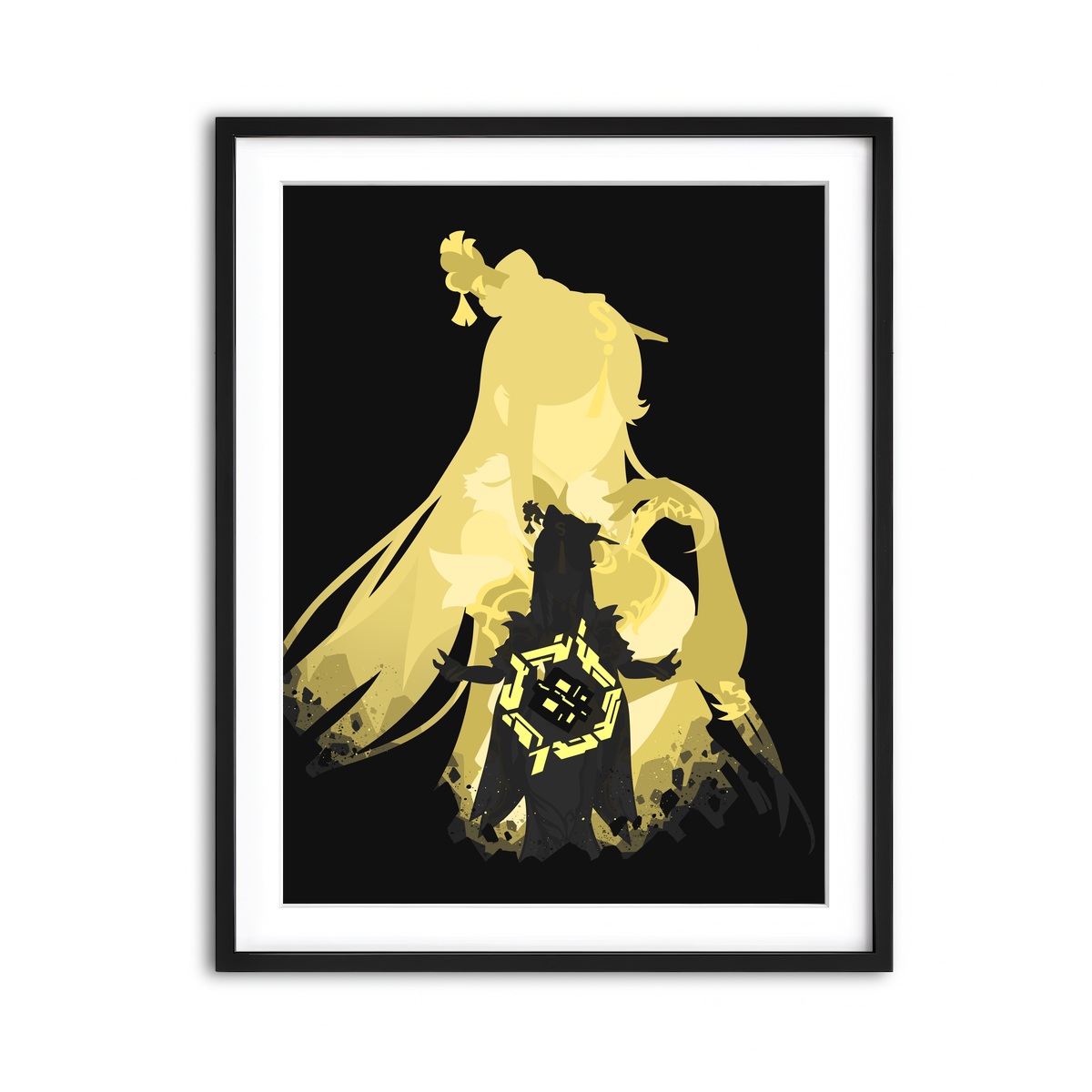 Framed Print 3x4 Black