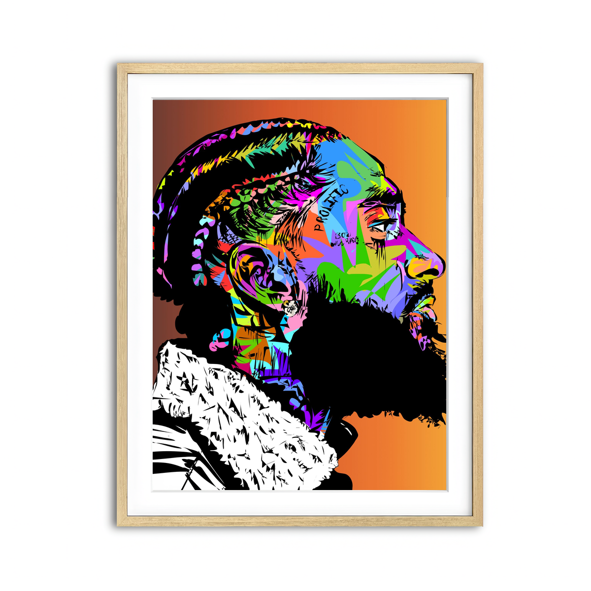 Framed Print 3x4 Natural