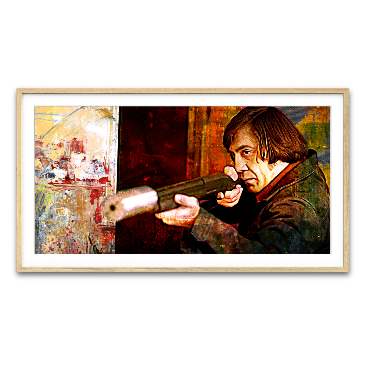 Framed Print 2x1 Natural