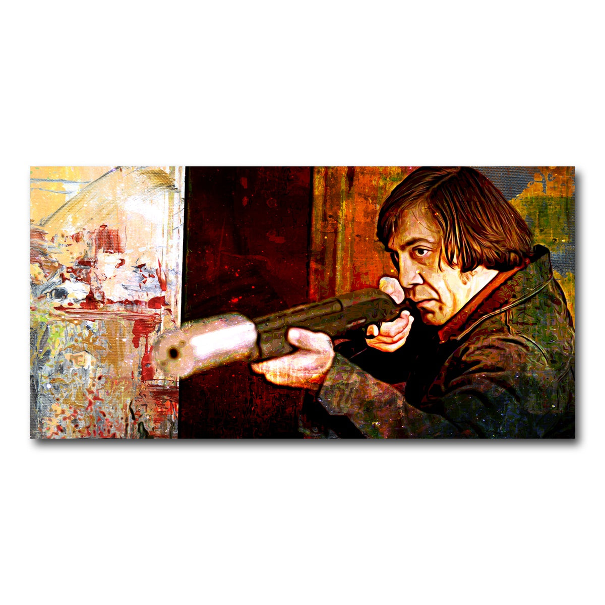 AUTO-MOCKUP WHITE | No Country For Old Men | 1 Piece | Gallery Wrap Canvas | group=2x1